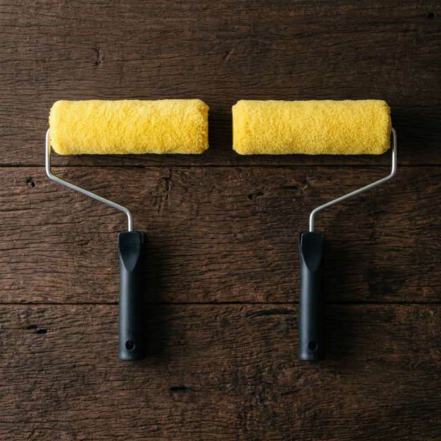 Paint rollers background