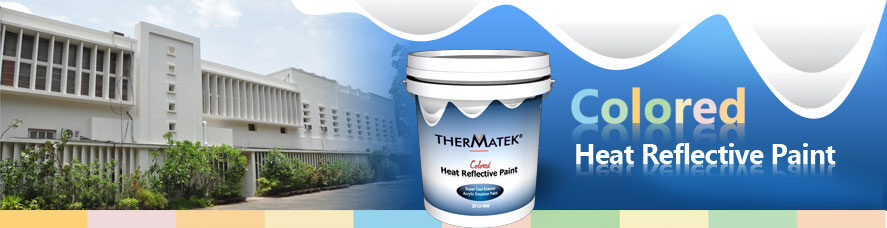 Colored Heat Reflective Paint