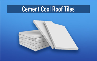 Cement Cool Roof Tiles